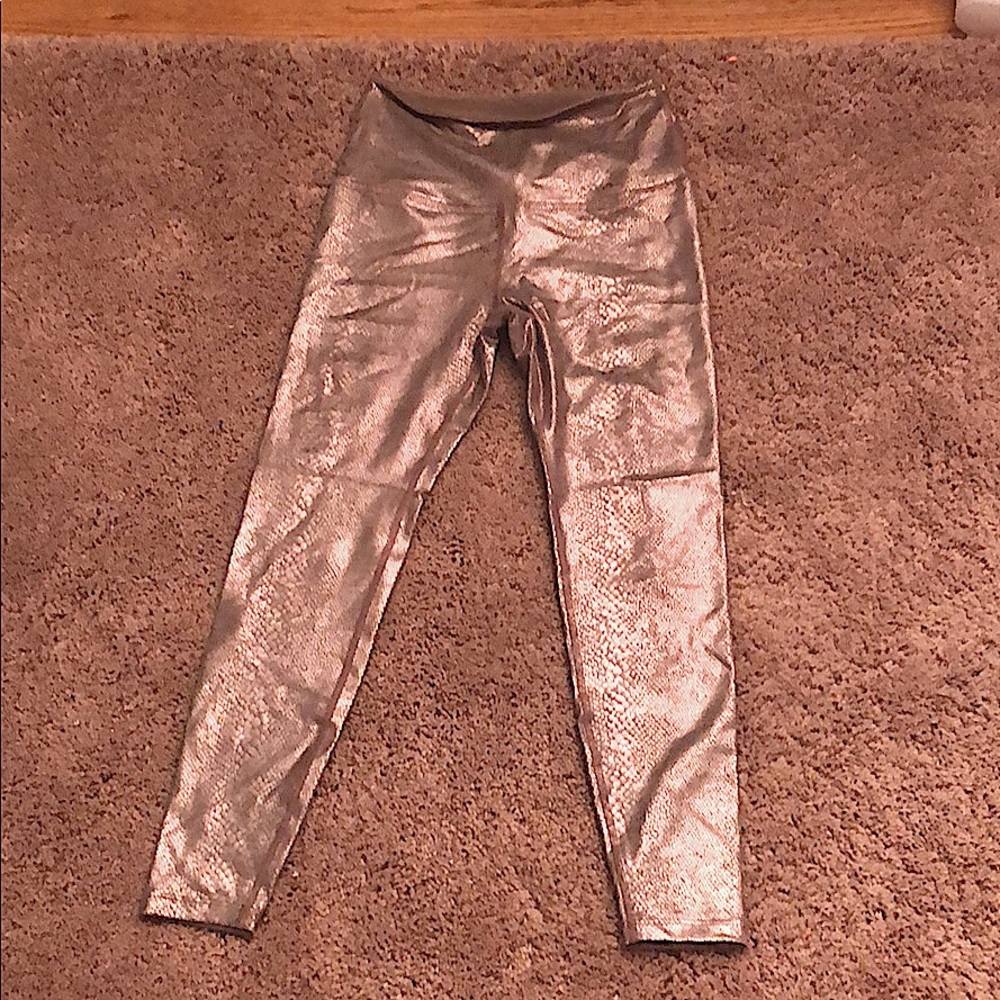 Beyond yoga gold leggings